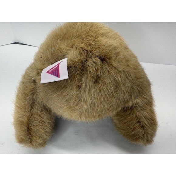 Vintage 1990 Dakin Muffin Bear 11" Model #89-1240 Plush Brown With Bow And Tag - Picture 7 of 13